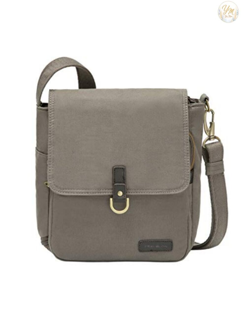 Anti-Theft Courier Tour Bag with Locking Zippers and Slash Resistant Straps
